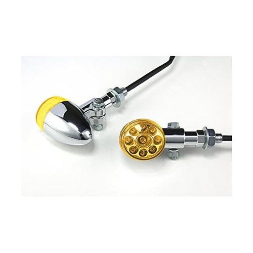 汎用LEDウィンカー リボルバータイプ 左右セット