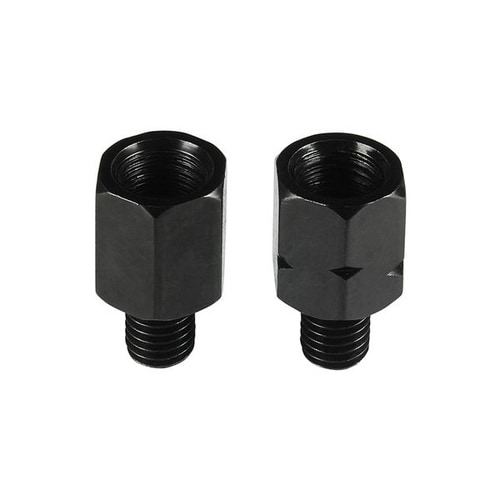 汎用逆8mm/10mm ミラーアダプター 黒