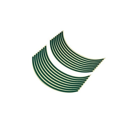 12インチ用リムステッカー 緑