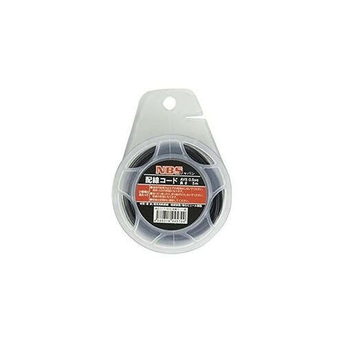 配線コード 0.5mm×5m 黒