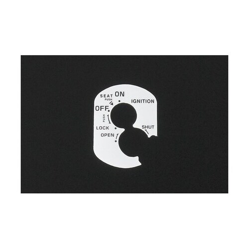 キーシャッターリカバーシール ホンダB