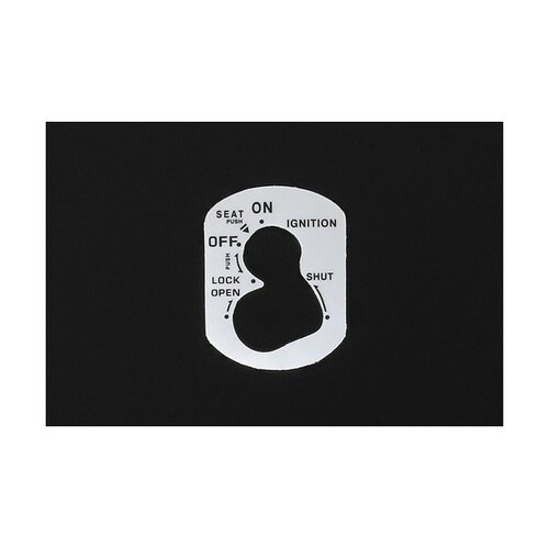 キーシャッターリカバーシール ホンダA