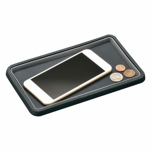 ノンスリップパッド トレ−タイプ レザー調 グレー