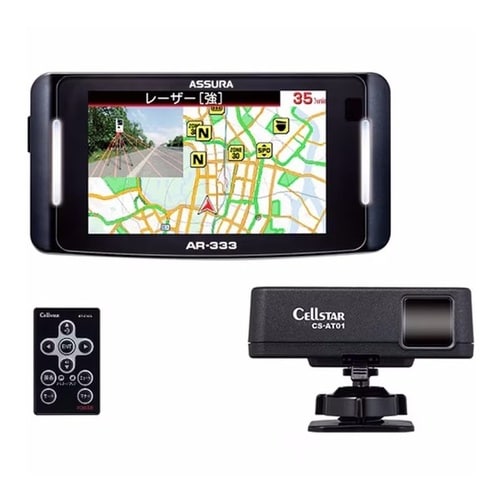 レーザー光対応&GPSレーダー探知機 一体型 18