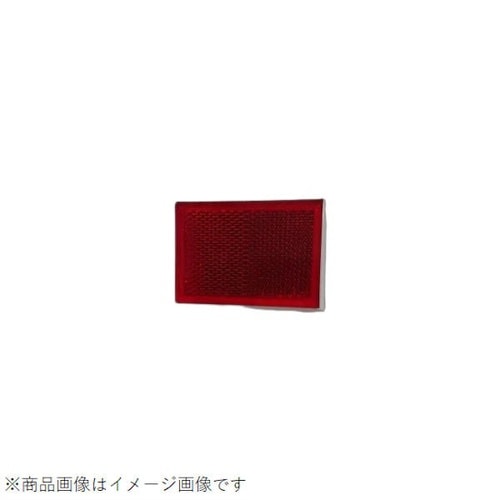リフレクタ− 角 50X70 赤