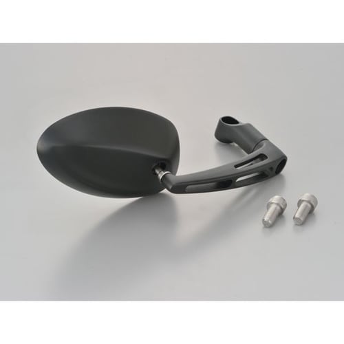 パラレルミラー オーバル 右用 ブラストブラック