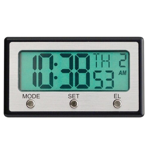 時計 防塵/防水 バックライト バイククロック