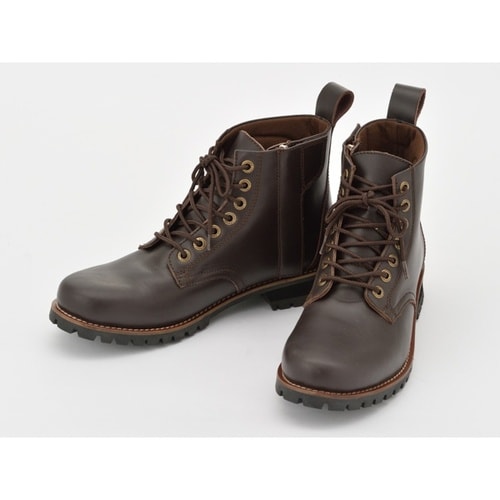 HBS−003 ショートブーツ ダークブラウン 2