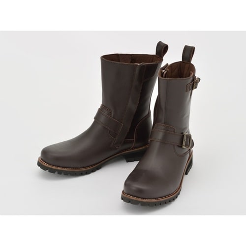 HBS−004 エンジニアブーツ ダークブラウン