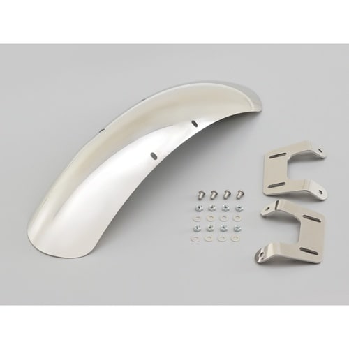 ステンレスショートフェンダー フロントフェンダー