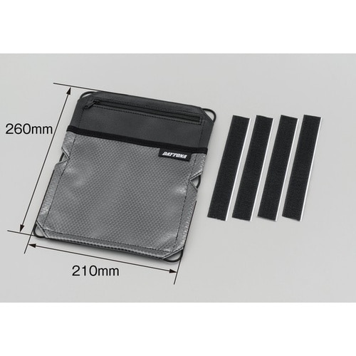 シートインポケット Sサイズ PVCブラックレザー