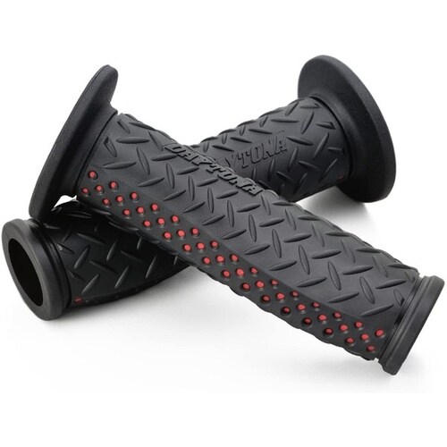 ハンドルグリップ GG−D−ADV ブラック×レッ