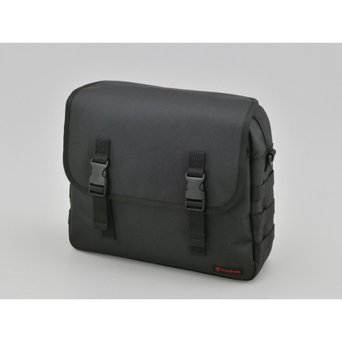 サドルバッグ 10L/ブラック 使い勝手が良いA4