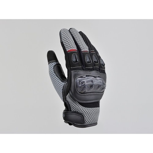 DG−003 カーボンメッシュグローブ グレー L