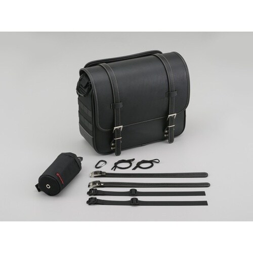 DHS−32 サドルバッグ 合皮+1680Dポリエ