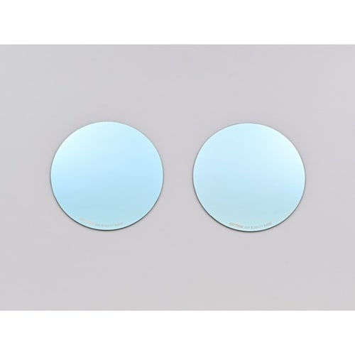 ハイビジ貼り付けタイプミラー 夜間走行時の眩しさを