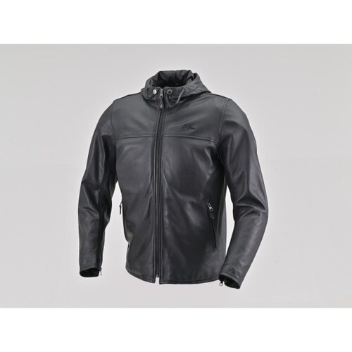 DJ−020 ルーティーンレザージャケット ブラッ