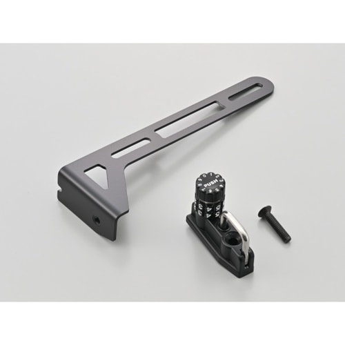 ダイヤルヘルメットホルダー ナンバープレートクラン