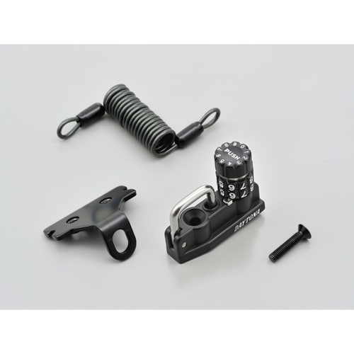 ダイヤルヘルメットホルダー ミラーM10クランプタ