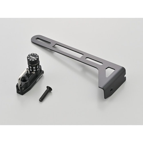 ダイヤルヘルメットホルダー ナンバープレートクラン