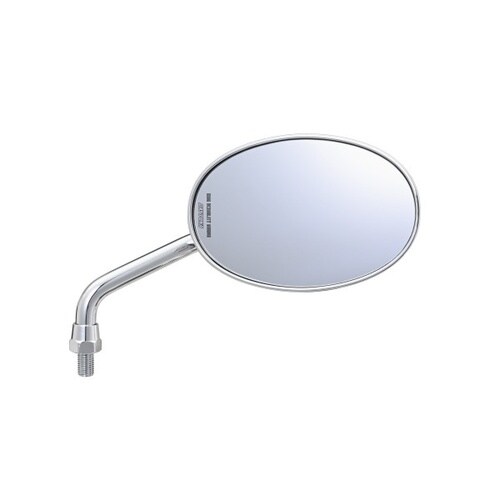 ハイビジミラー 2ベントロッド OVAL クローム