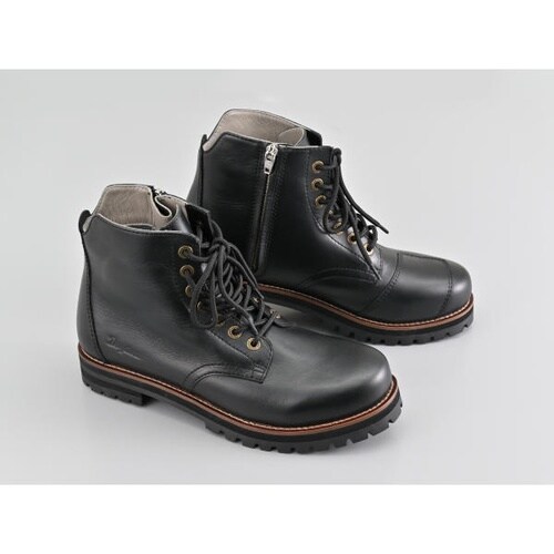 DS−004 WPレースアップブーツ カラー:ブラ