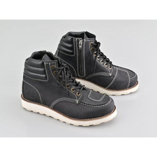 DS−006 バイク用モックトゥブーツ カラー:ブ