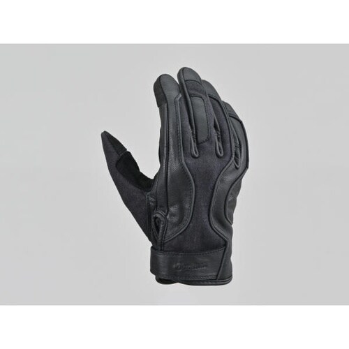 DG−028 デニムストライプレザーグローブ カラ