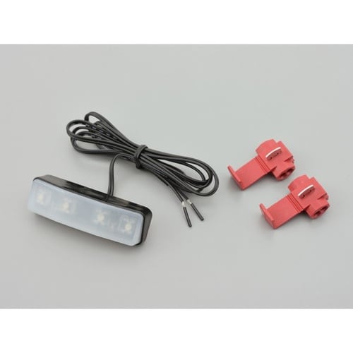 4LEDライセンスランプタンタイスクエアタイプ