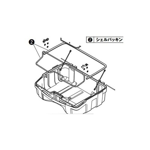 GIVI Z2072R シェルパッキン TRK
