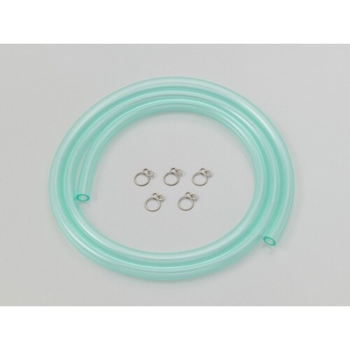 耐油塩ビホース φ5Xφ8 1m グリーン 内径φ