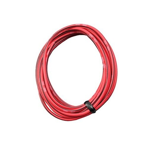 純正色ハーネス 赤/黒0.75F