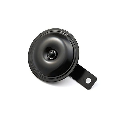 ホーン12V 低音 外径φ80 ステー穴φ8 ブラ