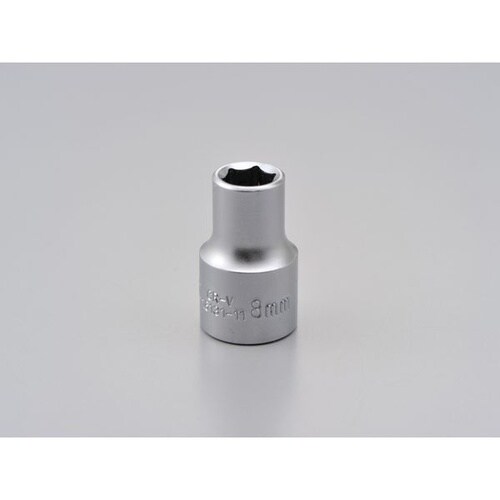 ショート六角ソケット6ポイント8mm