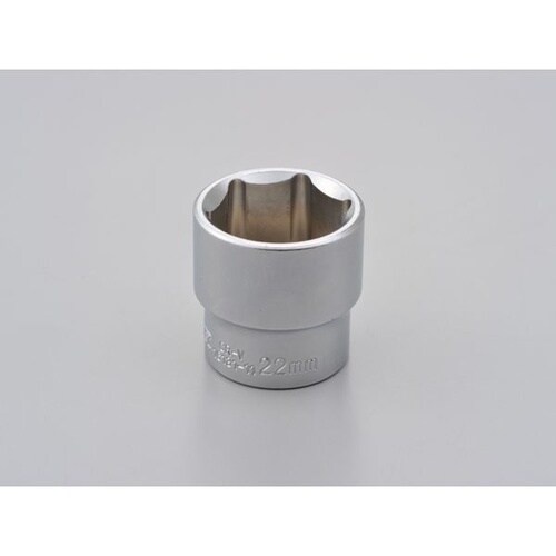 ショート六角ソケット6ポイント22mm
