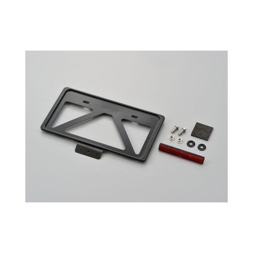 軽量ナンバープレートホルダー リフレクター付き