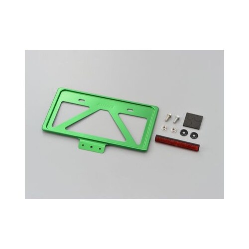 軽量ナンバープレートホルダー リフレクター付き