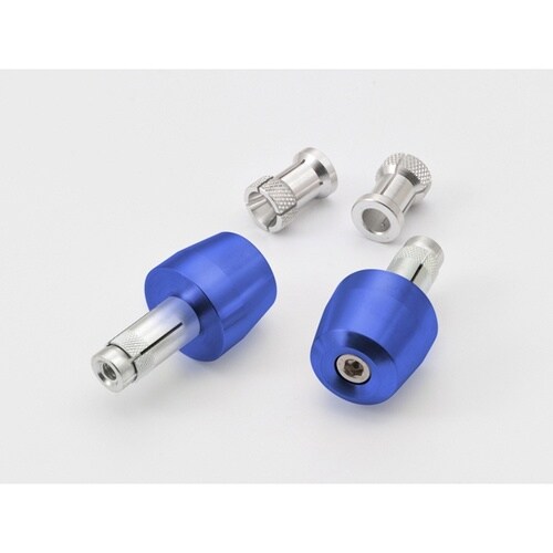 アルミビレットバーエンド サーフェスタイプ ブルー