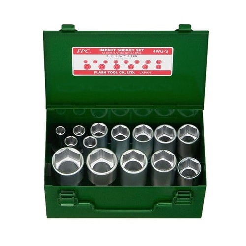 薄軽インパクトソケット(14個組)