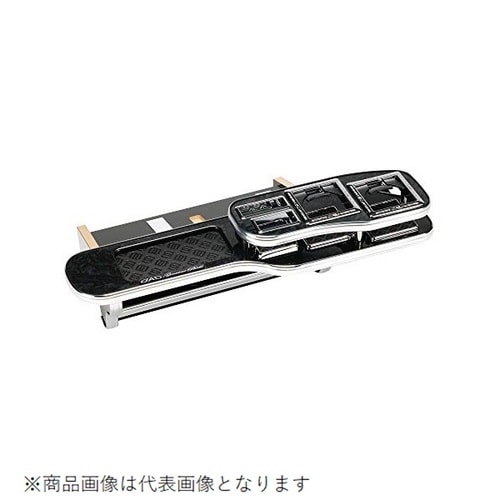 フロントテーブル スクエア レザーBK アルファー