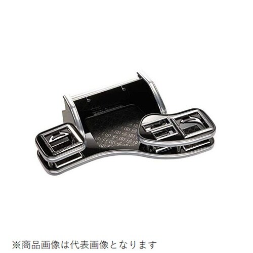 フロントテーブル スクエア レザーBK GE6/9