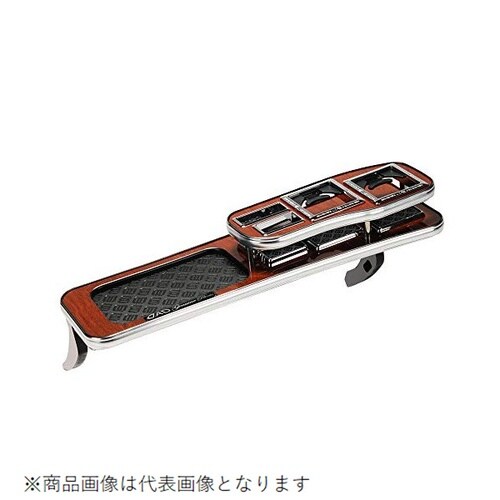 フロントテーブル スクエア レザーBK ハイエース