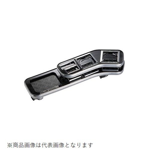フロントテーブル スクエア レザーBK QNC20