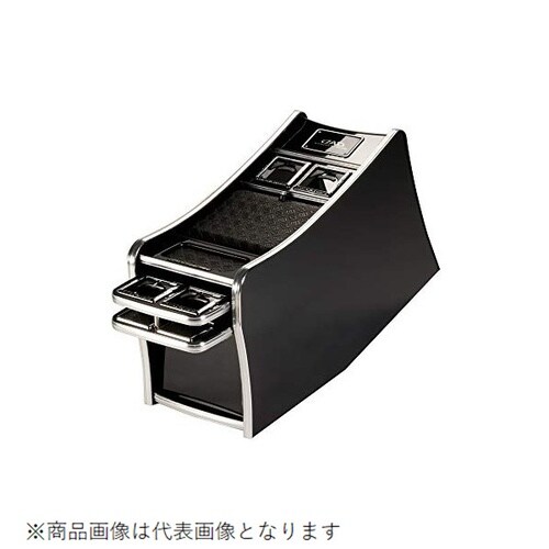 センターキャビネット(タイプ2) スクエア ブラッ