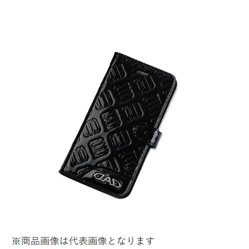 スマートフォンカバー モノグラムレザーエナメル ブ