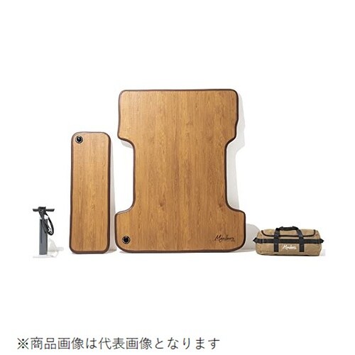 かんたんベッドキット 茶木目 200ハイエース