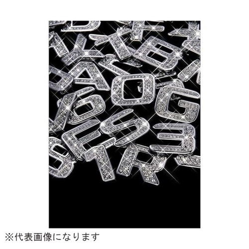 ジュエリーイニシャルエンブレム L クリスタル