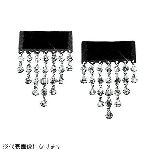 カーテンクリスタルチェーン 2P シルバー/フュー