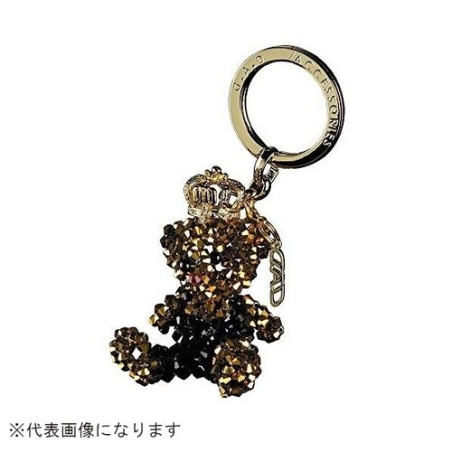 クリスタルベアキーリング キング ゴールド