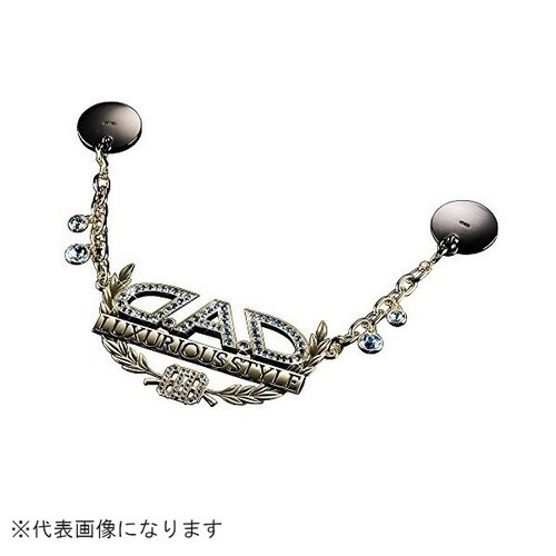 ミラーネックレス ディルス ゴールド/アクアマリン